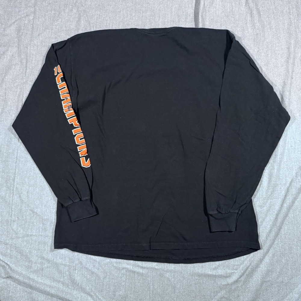 Clemson Tigers Shirt Mens XL Black NCAA Football ACC Champions 16x Back To‎ Back - Picture 9 of 9
